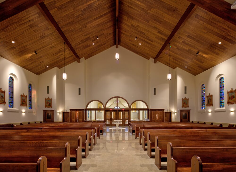 Holy Rosary Catholic Church - Interior in Woodland, CA